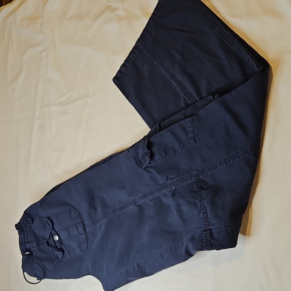 Brandy Melville Kim Cargo Pants, One Size Navy - Picture 5 of 7